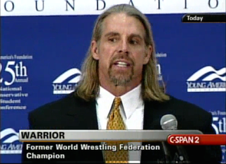 Illustration for article titled The Ultimate Warrior Was An Insane Dick